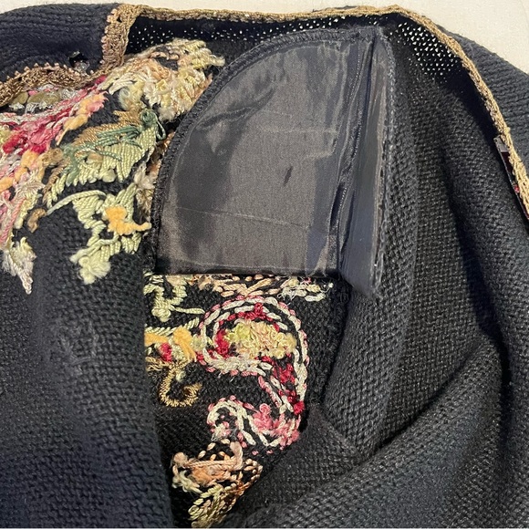 Heirloom Collectibles Womens Sweater Button Up Cardigan Embroidered Vintage L - Picture 8 of 10